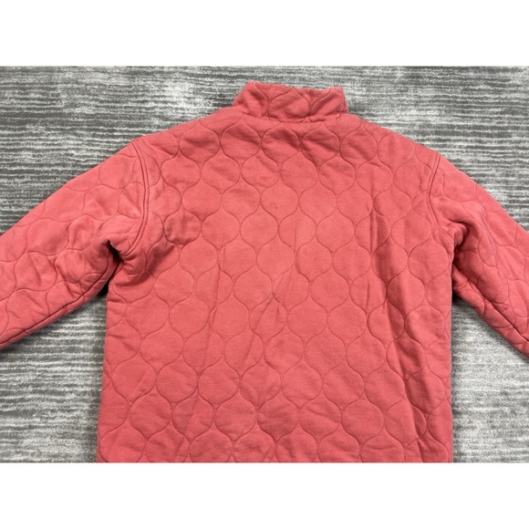 Time and Tru Jacket Womens Large‎ Pink Full Zip Quilted Cotton Pockets - Picture 9 of 14